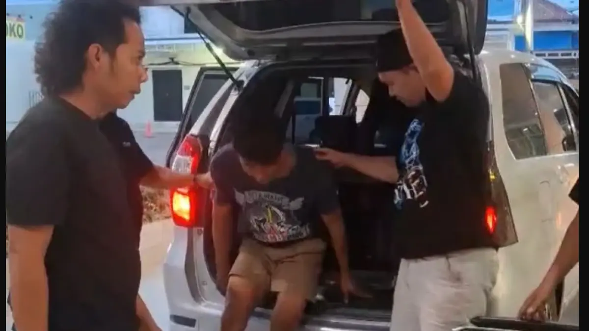 Tersangka pembunuhan terhadap remaja di Gandrirojo, Rembang. 
