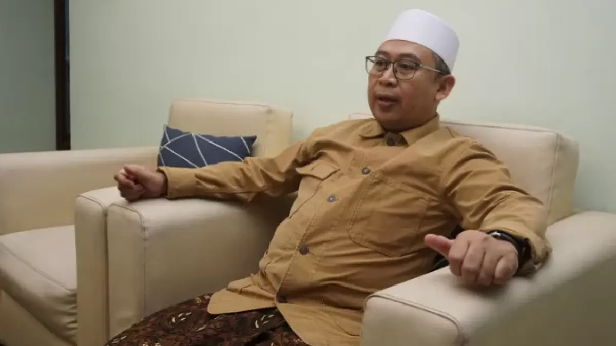 Ketua PWNU Jateng Abdul Gofar Rozin (Gus Rozin). (ULIL ALBAB/RADAR PATI)
