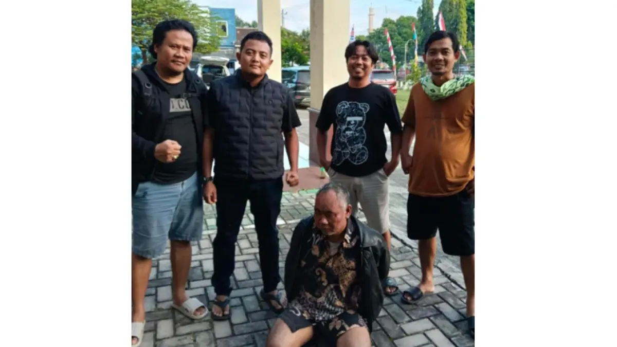 &nbsp;Oknum kiai cabuli 50 santriwati Pati tertangkap Jatanras Polda Jateng di Wonogiri. (medsos tangkapanlayar)