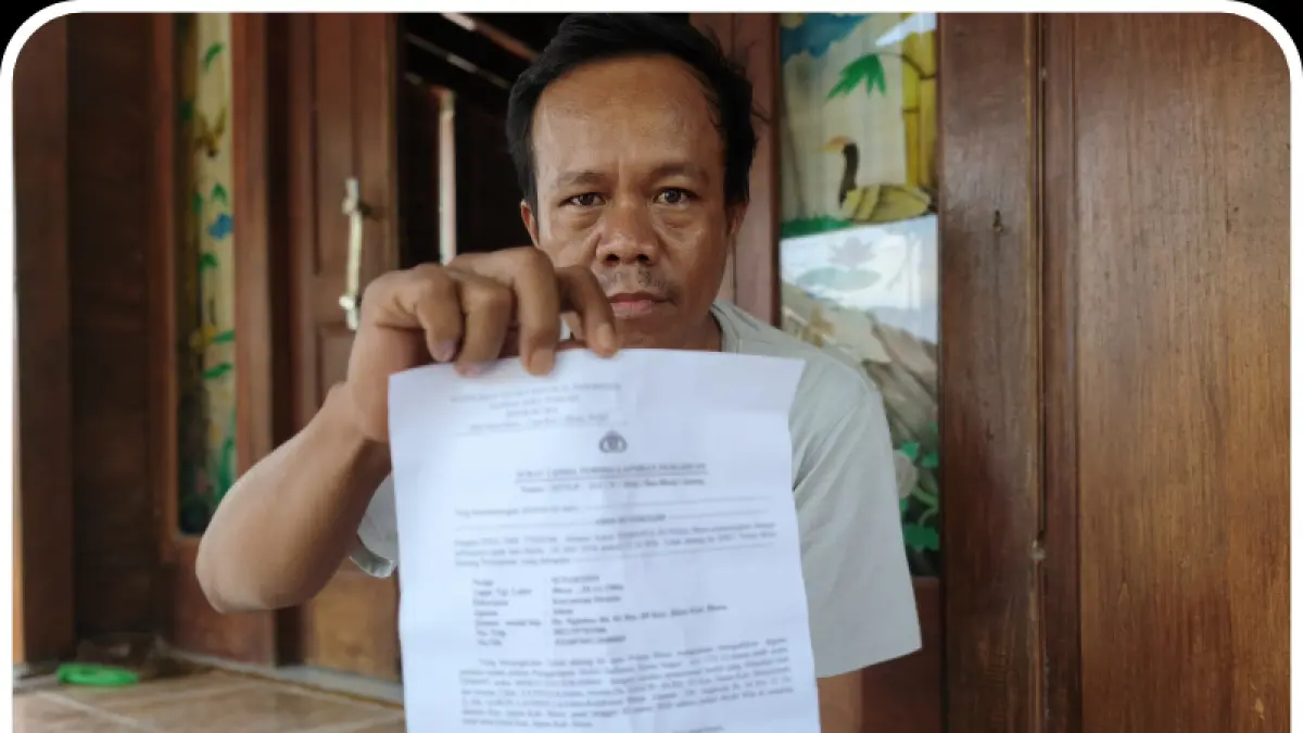Warga melapor ke Polres Blora terkait dugaan penggelapan mobil rental. Kasus ini melibatkan dua oknum pegawai Kejaksaan Negeri Blora. (istimewa)