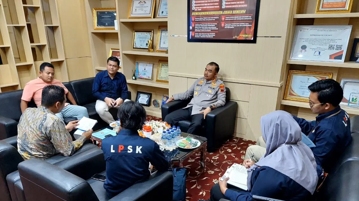 Turut menangani kasus pencabulan, Lembaga Perlindungan Saksi dan Korban (LPSK) berkoordinasi dengan Polresta Pati. (ANDRE F / RADAR PATI)