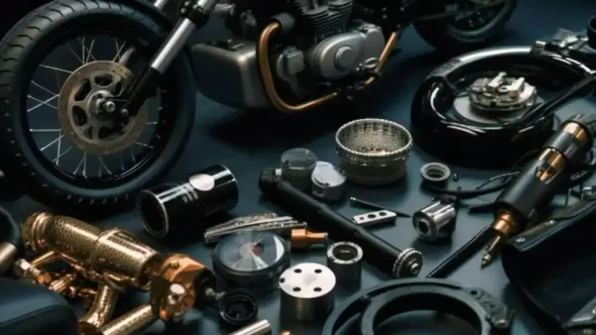 Sparepart sepeda motor. (astraotoshop)
