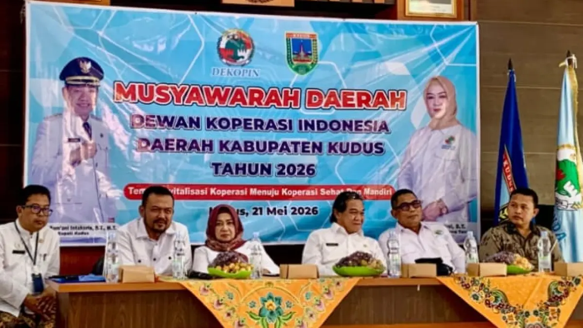 Dekopinda Kudus melaksanakan musda untuk menyusun program kerja. (DEKOPINDA KUDUS UNTUK RADAR PAT)