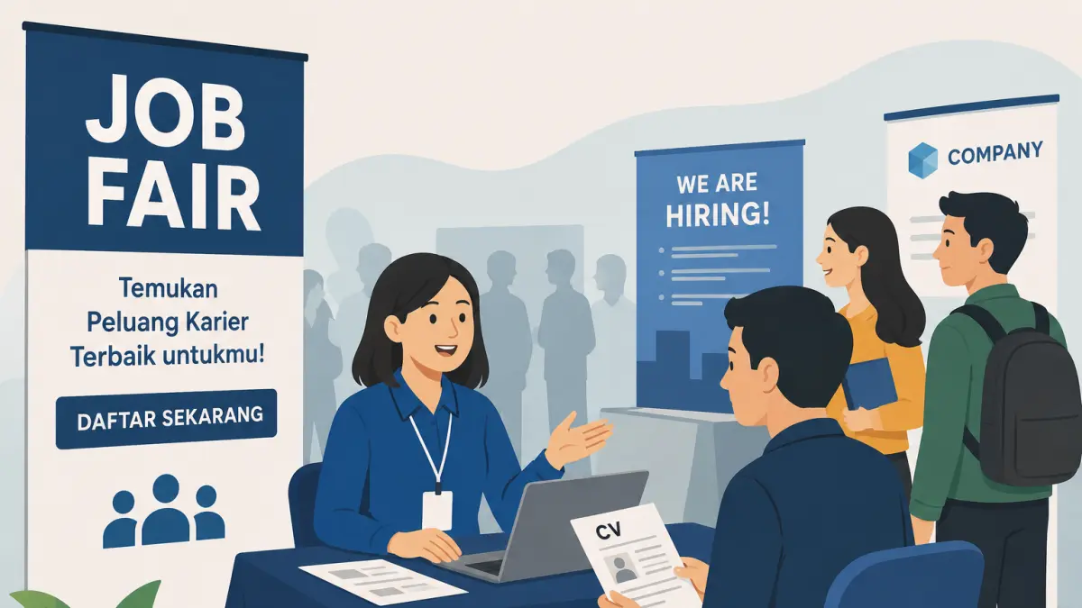 Ilustrasi Job Fair/AI