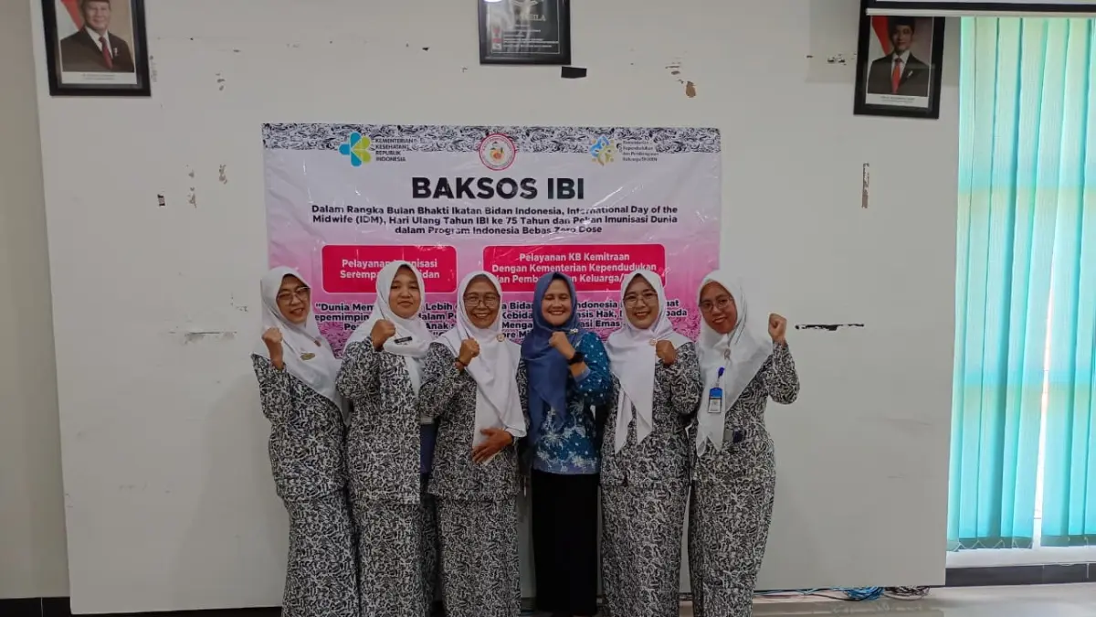 Bidan-bidan RSUD dr Soetrasno Rembang. (UNTUK RADAR PATI)