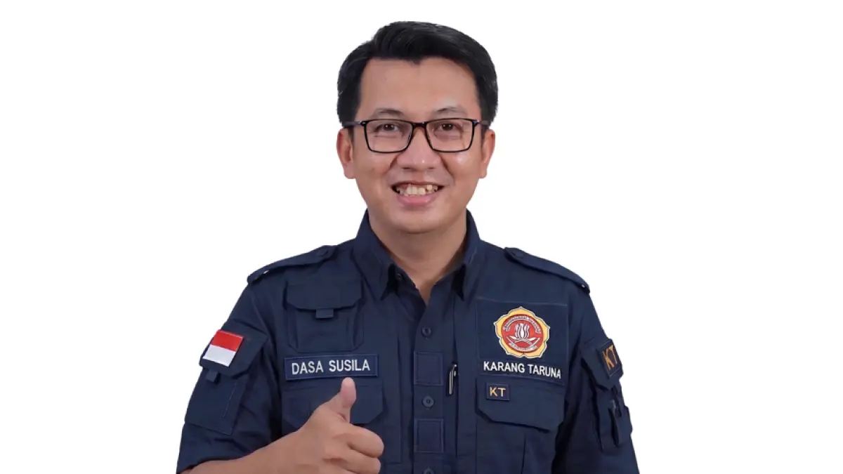 SELAMAT: Dasa Susila terpilih sebagai Ketua Karang Taruna 2026-2031 saat temu karya di rumah dinas wakil bupati Kudus, Minggu (28/6).