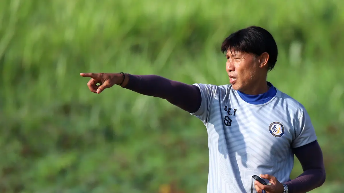 Eduard Tjong, pelatih Safin Pati Sport School. (ULIL ALB/RADAR PATI)