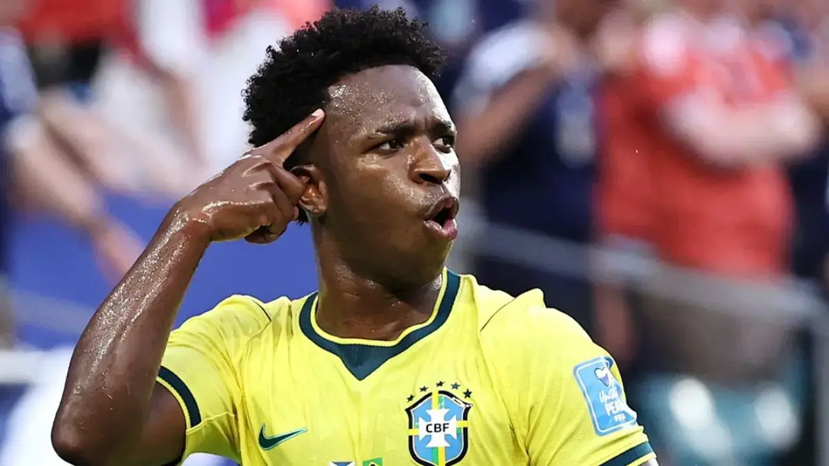 Vinicius Jr, penyerang Brazil. (Instagram @brasil)