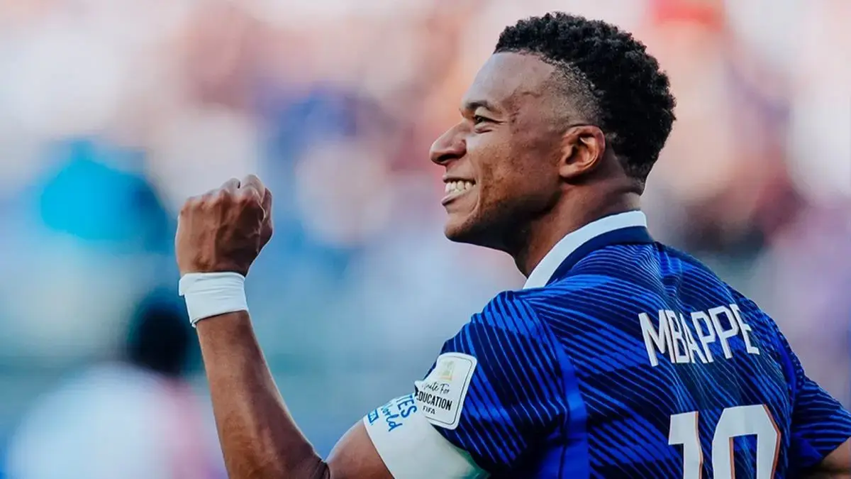 Kylian Mbappe mencetak gol penalti yang memastikan kemenangan 1-0 Prancis atas Paraguay sekaligus mengantar Les Bleus melaju ke perempat final Piala Dunia 2026. (Instagram @equipedefrance)