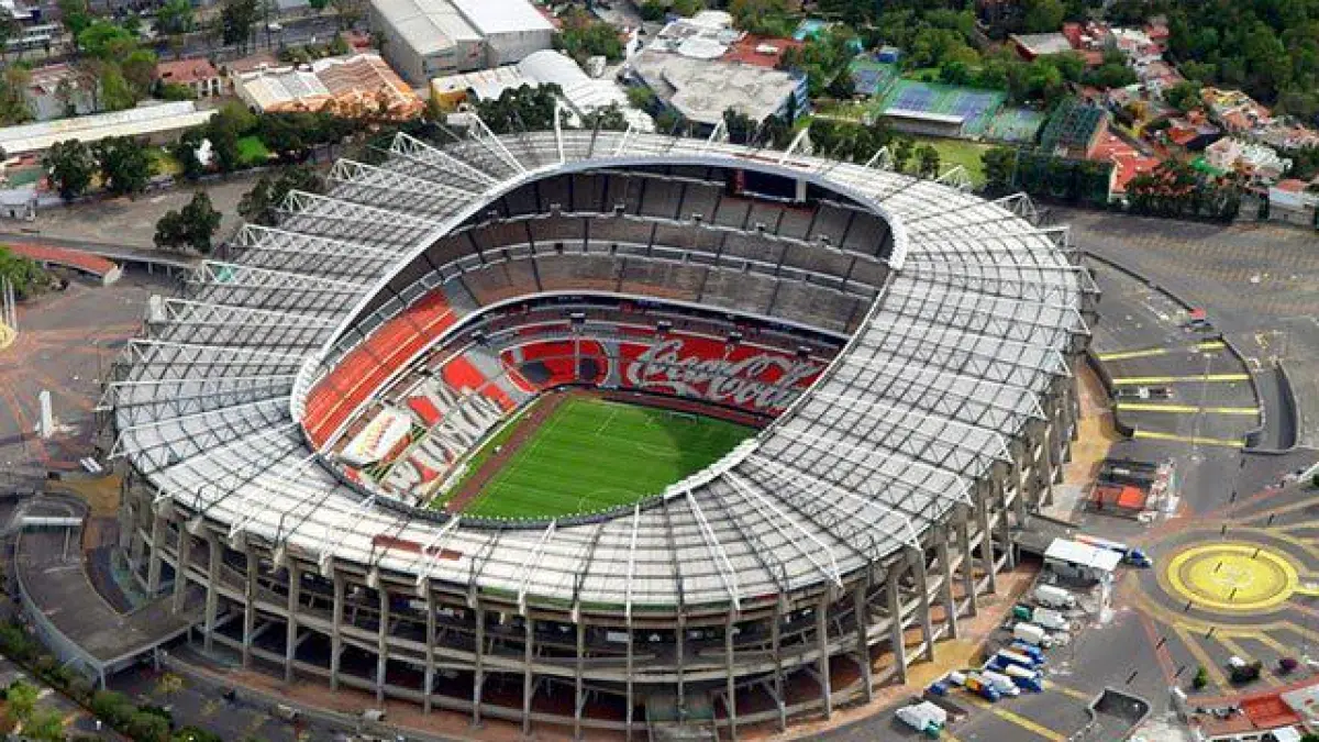Stadion Azteca di Meksiko, menjadi memori buruk bagi Jnggris. Itu terjadi saat Diego Maradona menciptakan hand of god pad 1986. (X.com)