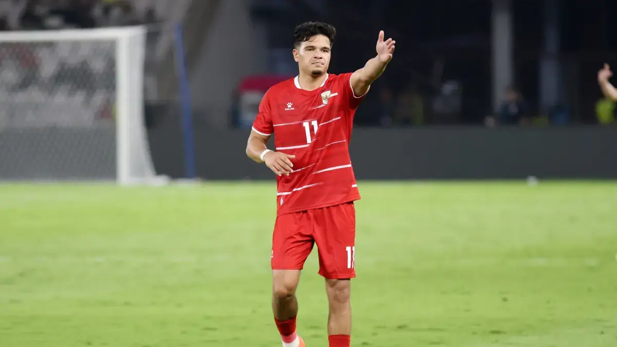 Striker timnas Indonesia Ragnar Oratmangoen yang bermain di Liga Belanda kini direkrut Persib Bandung. (Dery Ridwansah/JawaPos.com) 