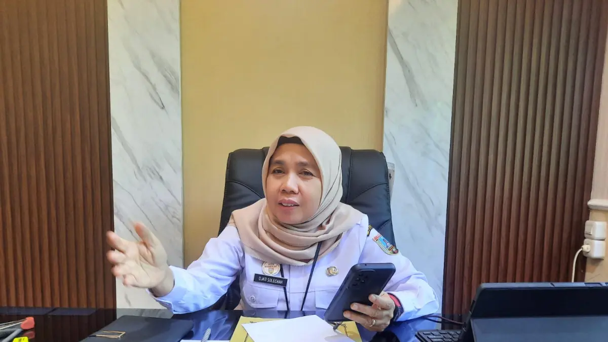 
Kepala BPPKAD Kudus Djati Solechah. (INDAH SUSANTI/RADAR PATI)
