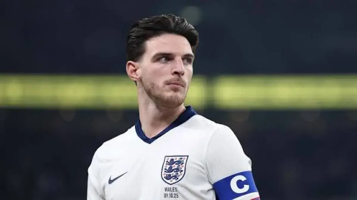Pemain timnas Inggris Declan Rice.  (Dok. Football England)
