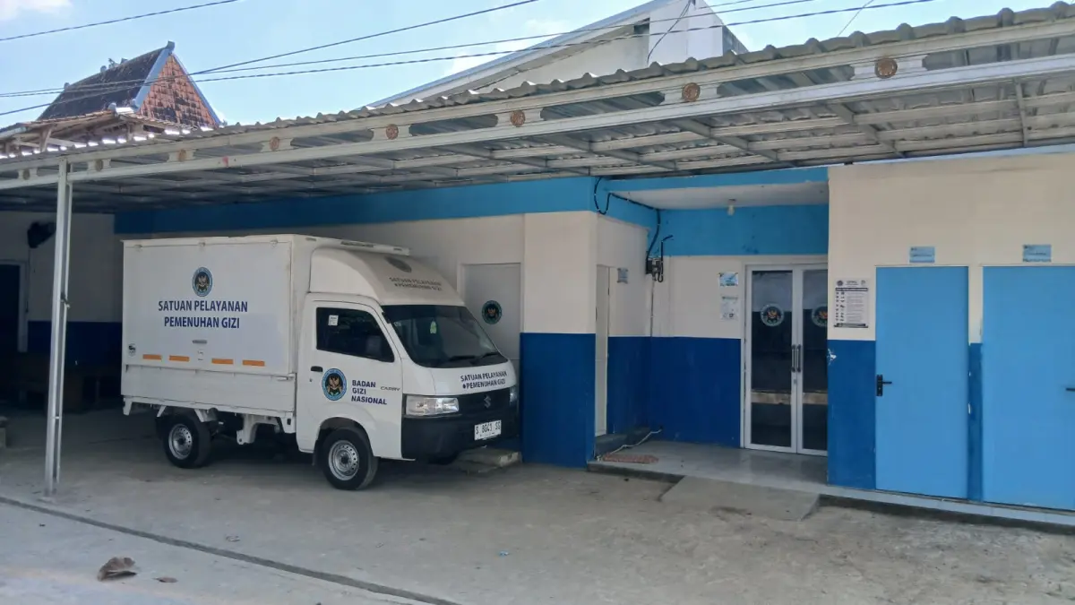 
SEPI: Dapur SPPG Muraharjo, Kecamatan Kunduran tampak lengang. (EKO SANTOSO/RADAR PATI)
