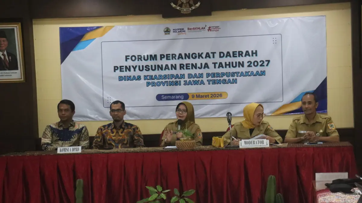Dorong Pembangunan Literasi Masyarakat, Dinas Arpus Jateng Perkuat Kolaborasi
