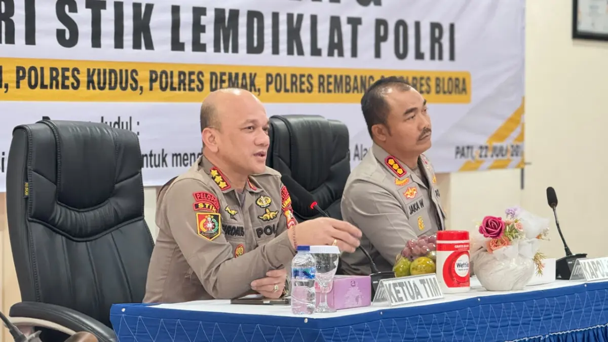 STIK Lemdiklat Polri Teliti Pemanfaatan Big Data untuk Penanggulangan Bencana di Polresta Pati
