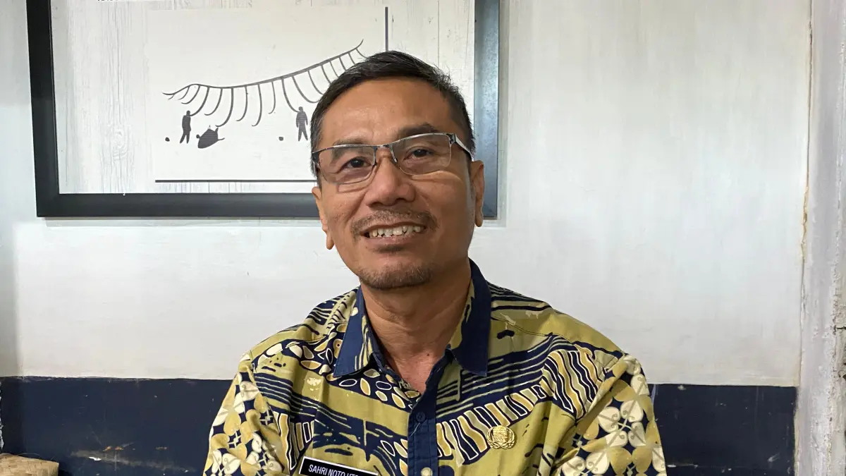 
Kepala Bidang Keselamatan dan Sarana Prasarana Lalu Lintas Angkutan Jalan (LLAJ) Dishub Kudus Sahri Noto Utomo. (ANDIKA TRISNA SAPUTRA/RADAR PATI)
