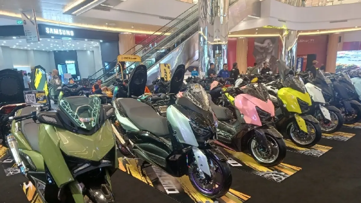 Jajaran modifikasi dari lini keluarga Maxi. (Dony/JawaPos.com)

