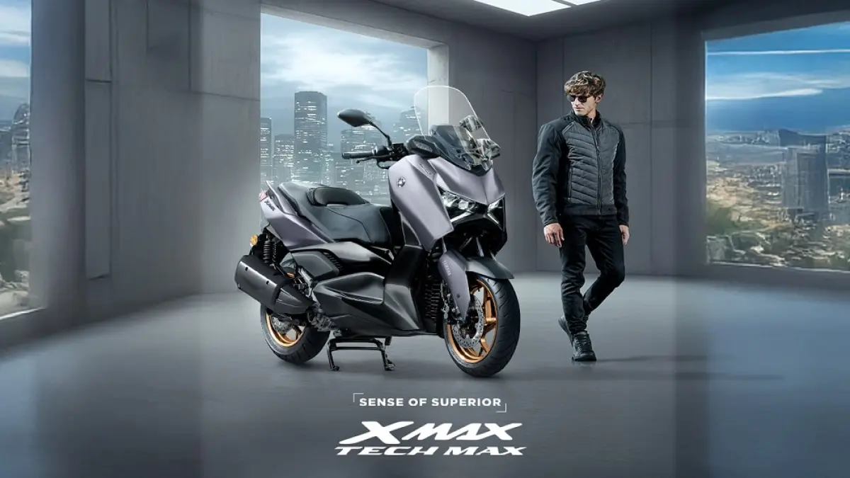 Yamaha XMAX 250 terlihat impresif dan futuristik. (DOK. Yamaha Motor)