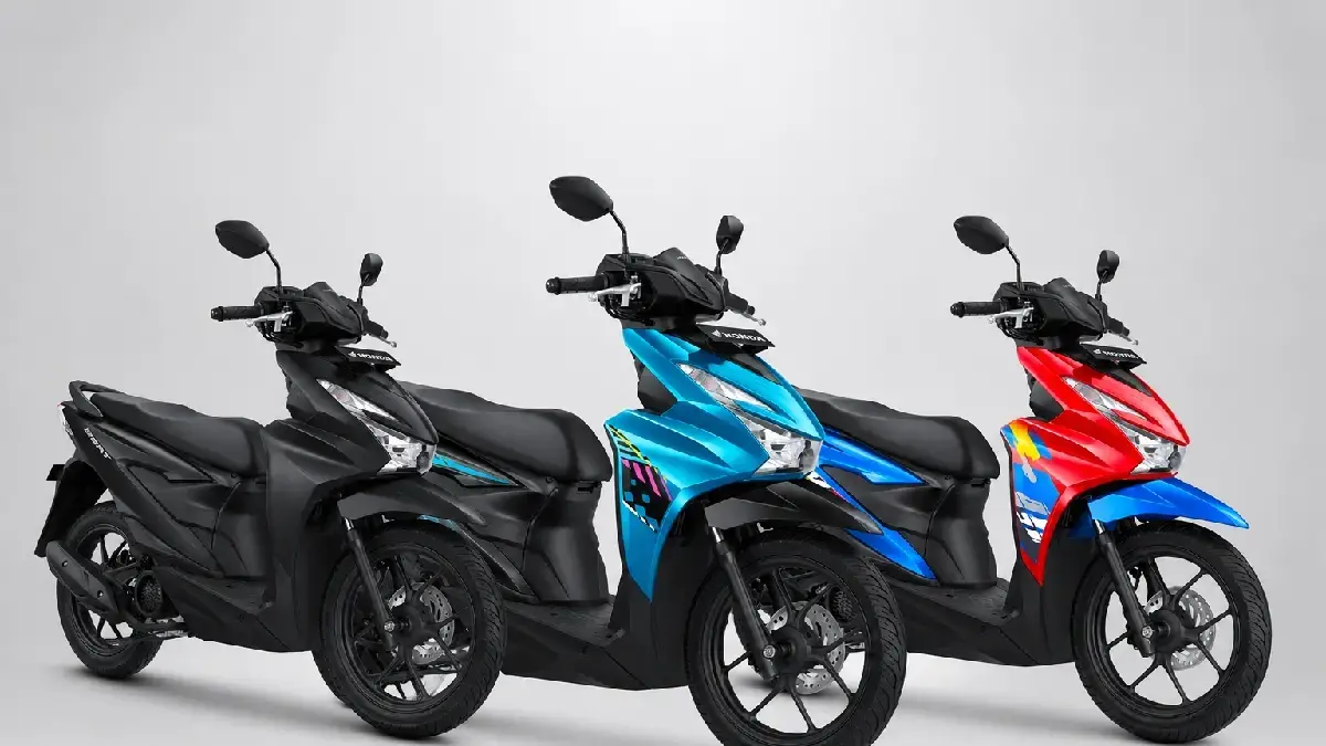 Warna baru honda Beat. (Kolase/Dony)
