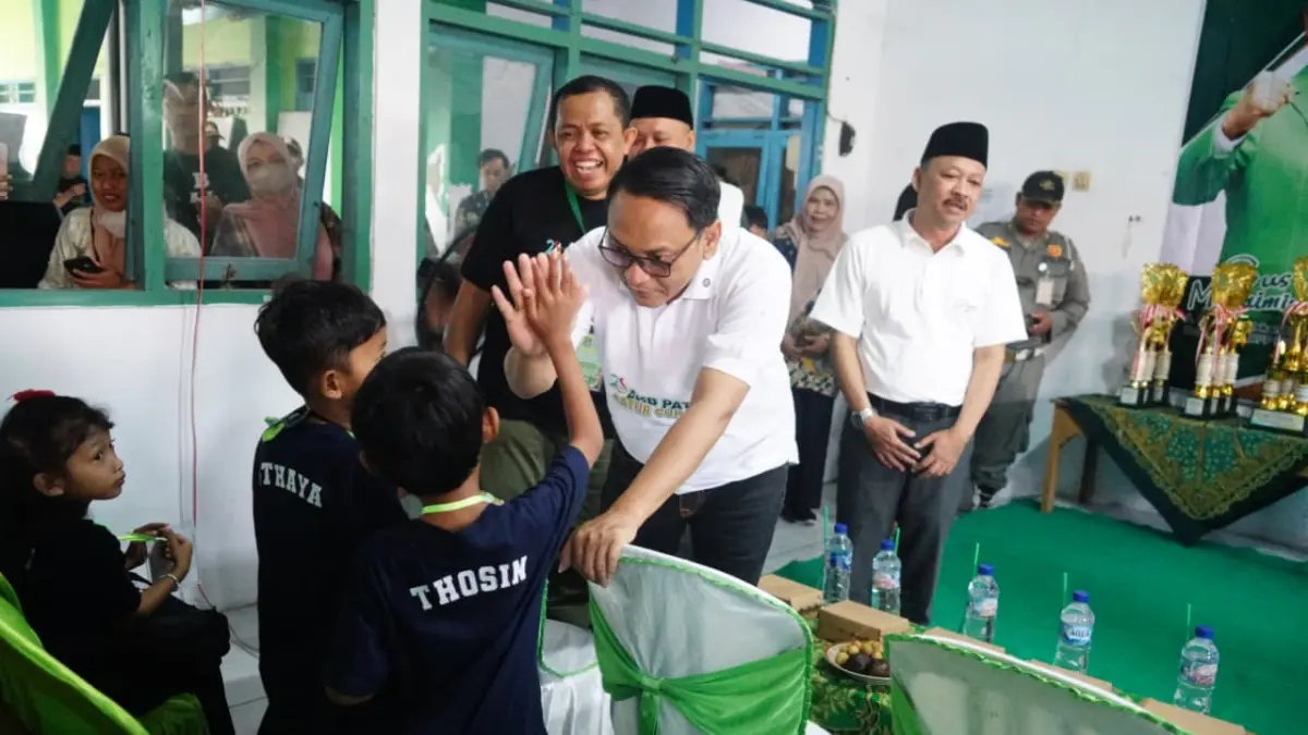 Plt Bupati Pati Risma Ardhi Chandra menghadiri kejuaraan catur yang digelar PKB Pati dalam rangka Harlah k-28 PKB dan Hari Jadi ke-703 Kabupaten Pati.