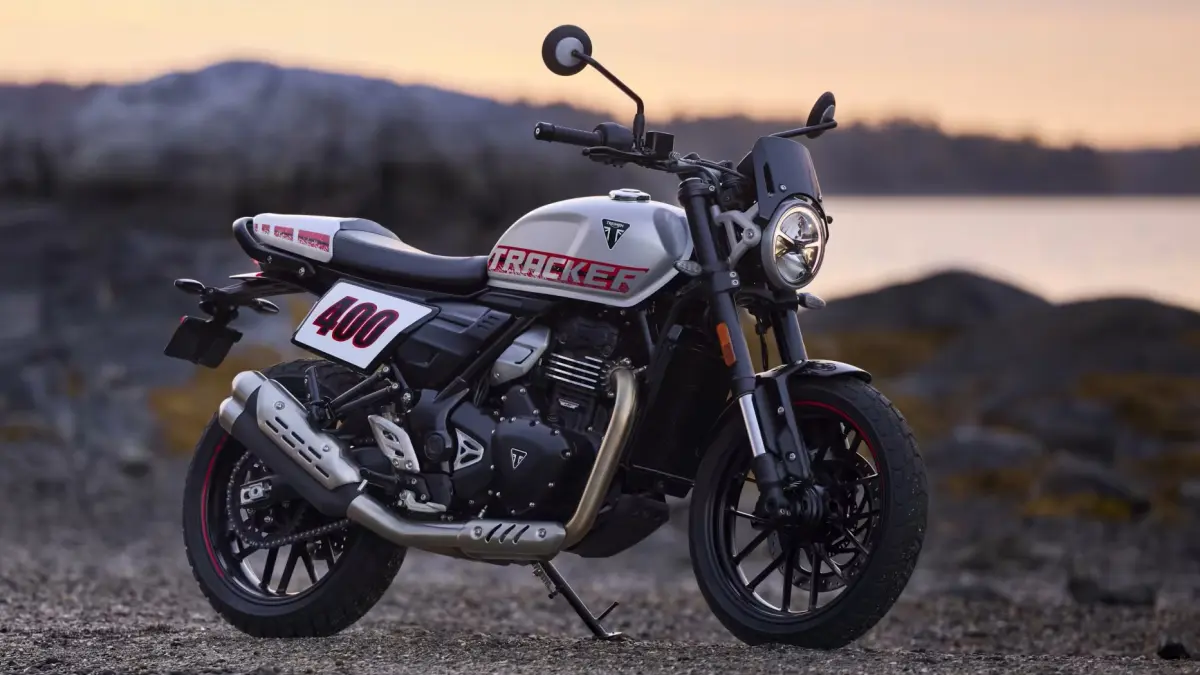 Triumph Tracker 400 akan debut di Indonesia pada GIIAS 2026. (Triumph Motorcycles)

