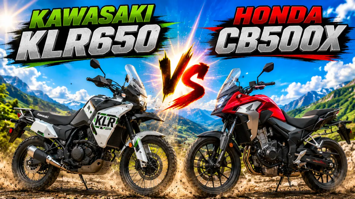 Kawasaki KLR 650 Vs Honda CB500X. (AI/ABD. ROCHIM)