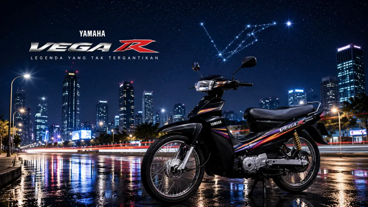 Sepeda motor Yamaha Vega masih diminati masyarakat. (AI/ABD ROCHIM) 
