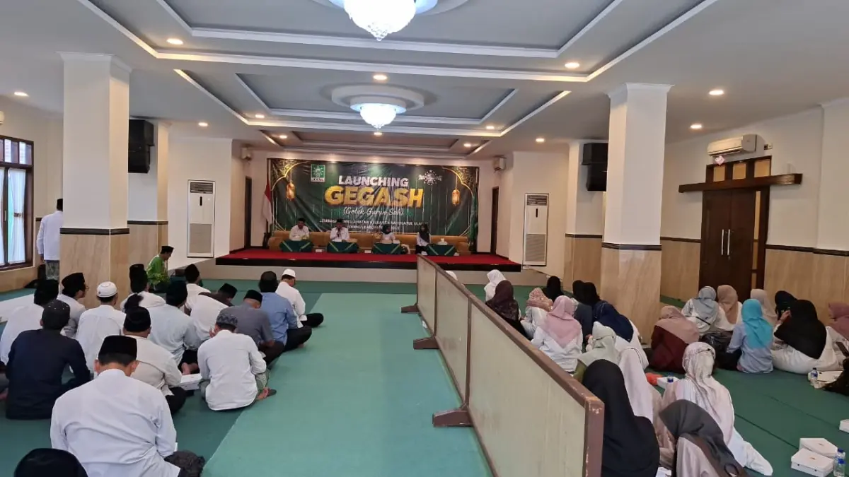 
PELAKSANAAN: Pembukaan program biro jodoh Gegash yang digelar oleh LKKNU Kudus, belum lama ini. (ANDIKA TRISNA SAPUTRA/RADAR PATI)