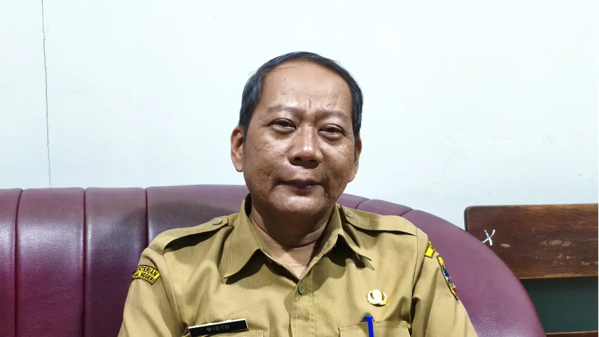 Kepala Bidang Sumber Daya Air (SDA) DPUTR Kabupaten Pati, Widyotomo Kusdiyanto. (ULIL ALB/RADARPATI)