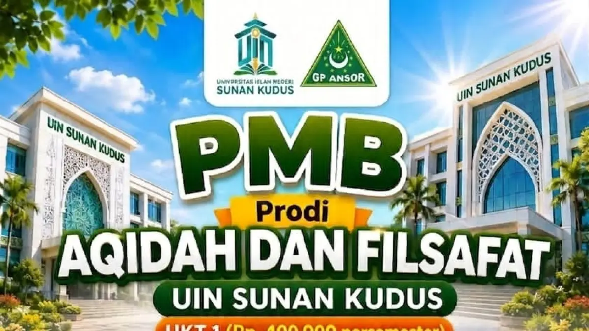 Penerimaan mahasiswa baru progdi Filsafat UIN Sunan Kudus. 