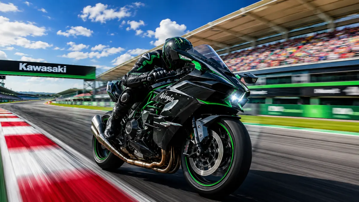 Kawasaki Ninja H2. (Kawasaki/AI/ABD. ROCHIM)