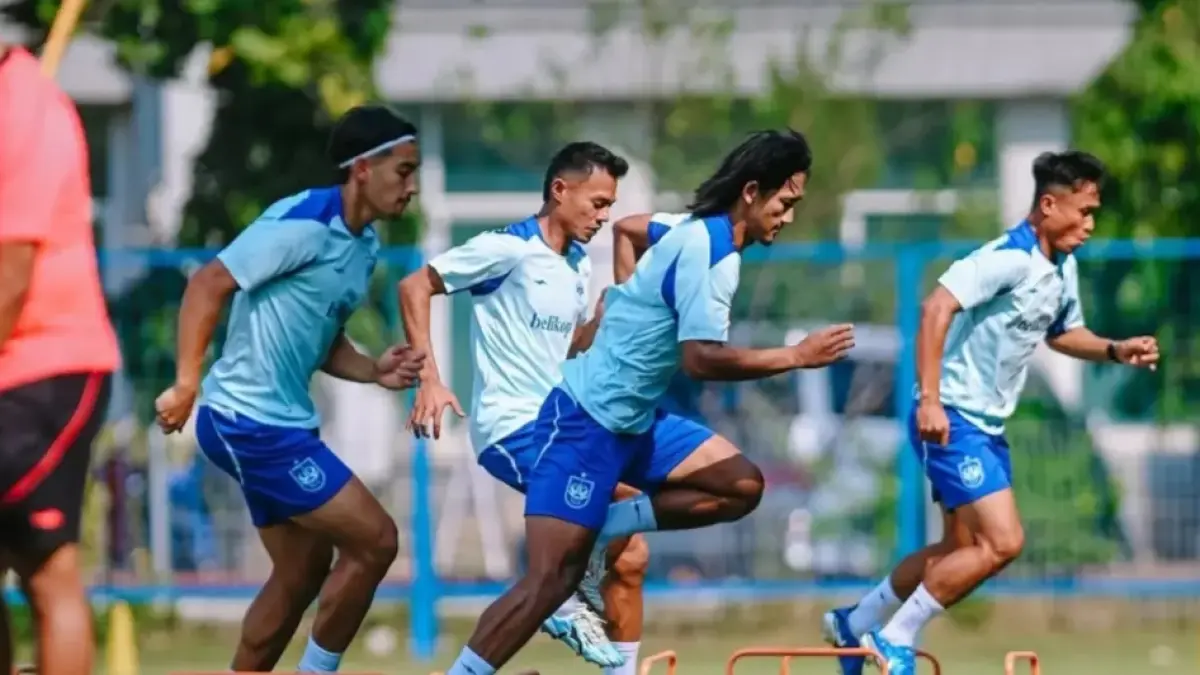 Para pemain PSIS Semarang saat sesi latihan belum lama ini. (RADAR SEMARANG/RADAR PATI)