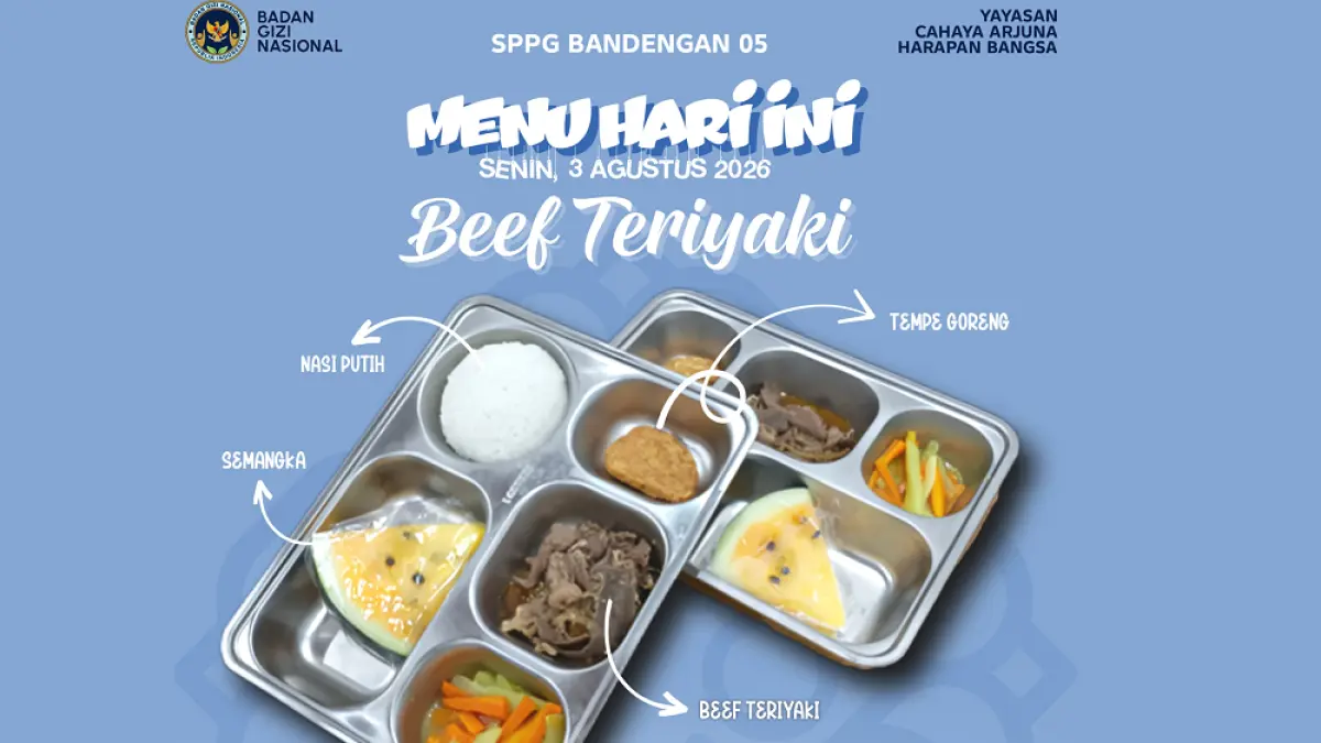 Menu MBG di SMPN 2 Jepara yang sebabkan keracunan. (MBG)
