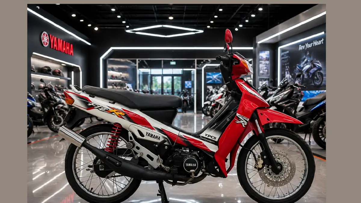 Motor Legendaris Yamaha F1Z R. (AI/ABD.ROCHIM)
