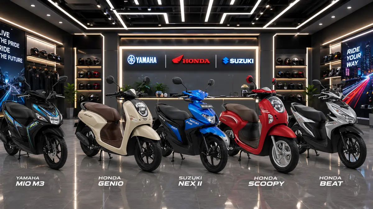 5 Motor Irit BBM Terbaik untuk Harian, Honda BeAT hingga Suzuki Nex II