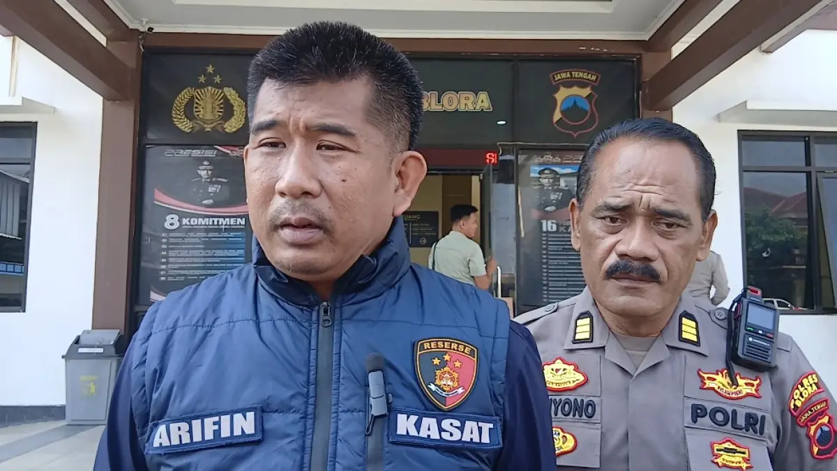 Kasatreskrim Polres Blora AKP Zaenul Arifin. (EKO SANTOSO/RADAR PATI)