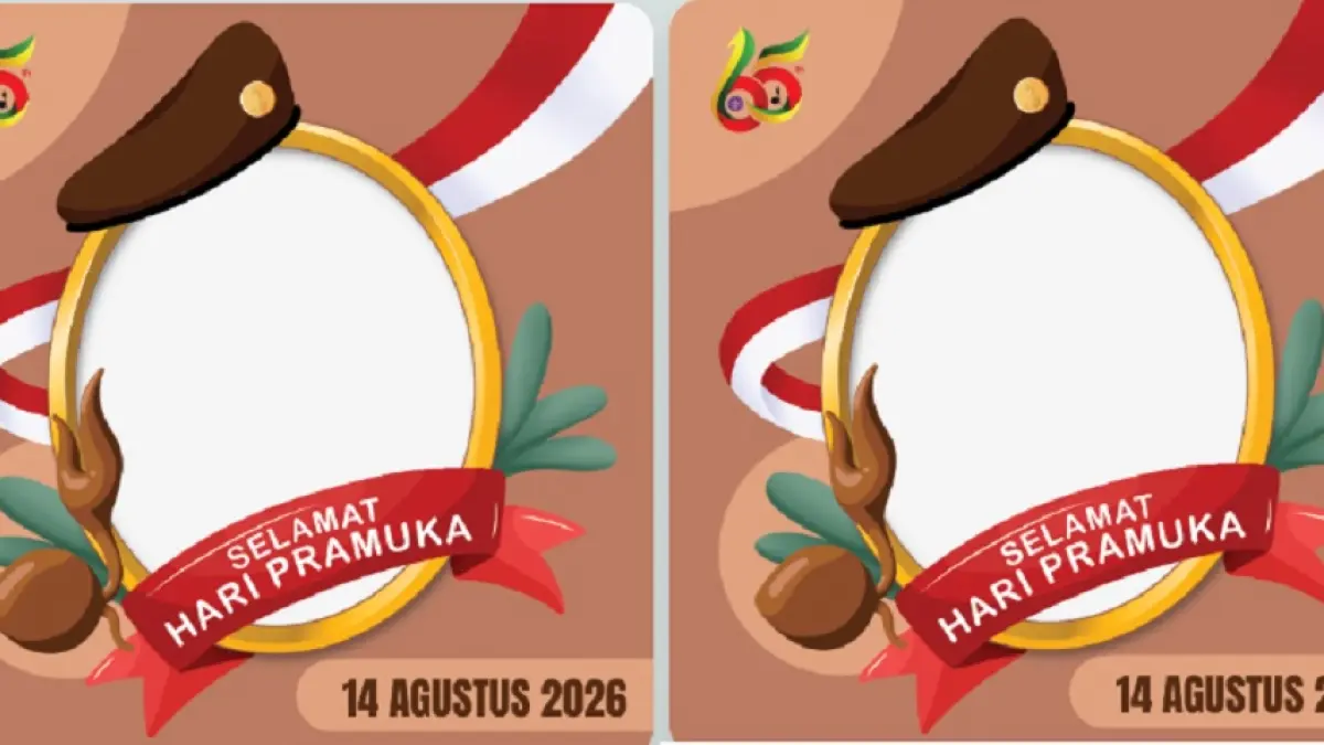 Twibbon Hari Pramuka. (Twibbonize)