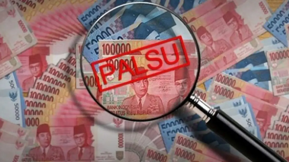 Ilustrasi uang palsu (Upal). (DOK. Ist)