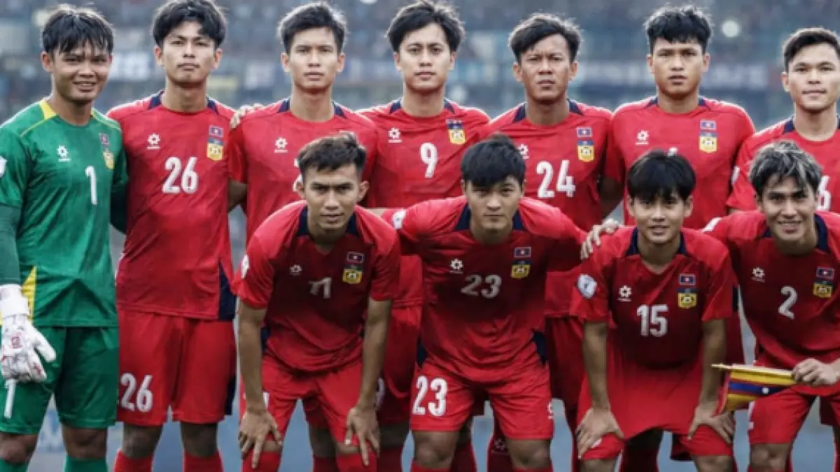 Timnas Laos. (DOK Ist)