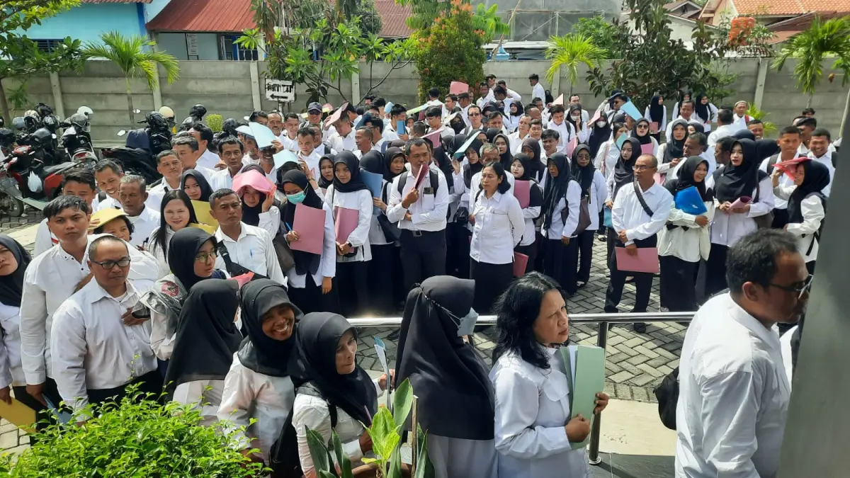 Gaji PPPK kategori R5 di Grobogan naik jadi Rp 500 ribu. (INTAN MAYLANI/RADAR PATI)