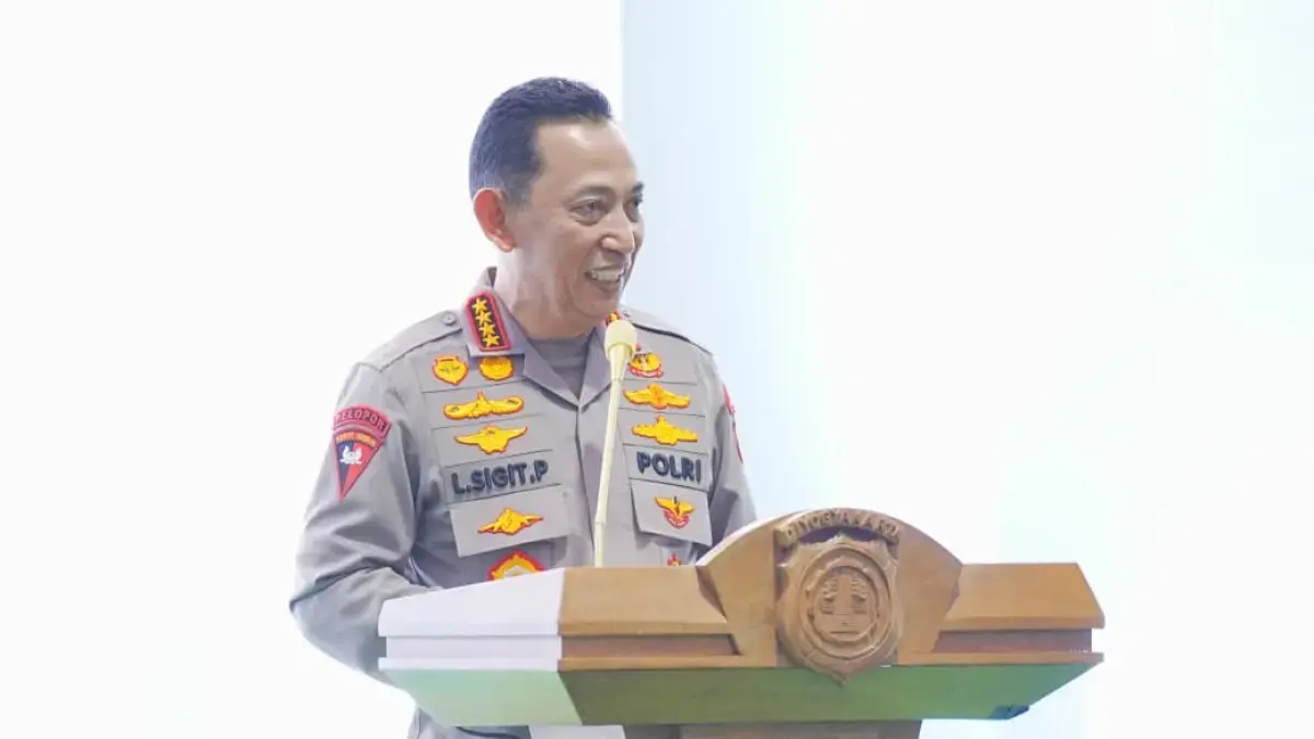 Kapolri Listyo Sigit Prabowo. (Mabes Polri)
