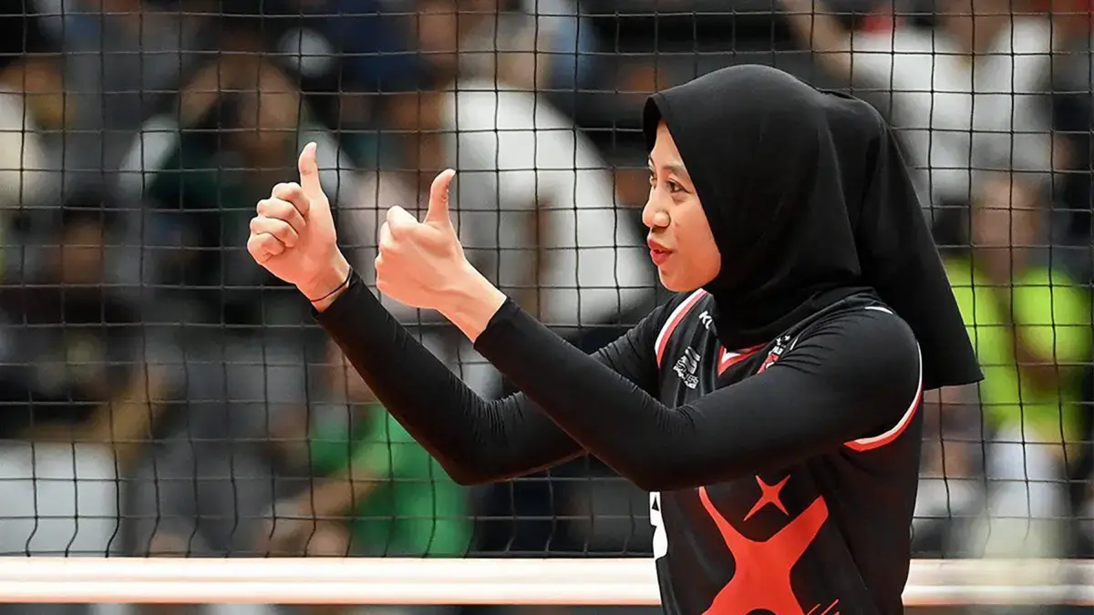 Bintang voli Indonesia, Megawati Hangestri Pertiwi. (Dok. Antara)

