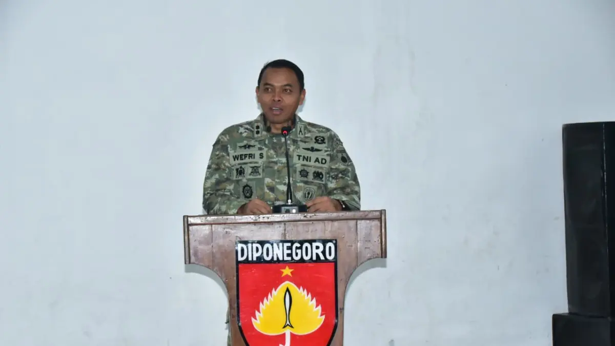 (Dandim 0717/Grobogan Letkol inf Wefri Sandiyanto)