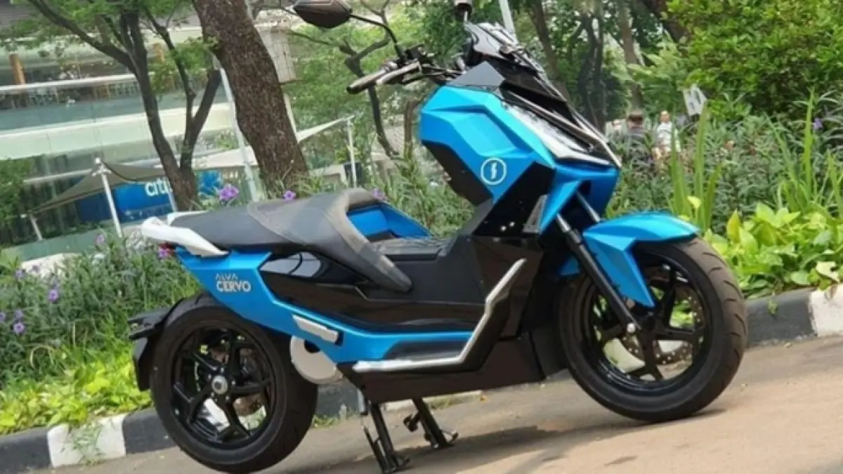 Sepeda motor listrik Alva Cervo. (DOK Ist.)