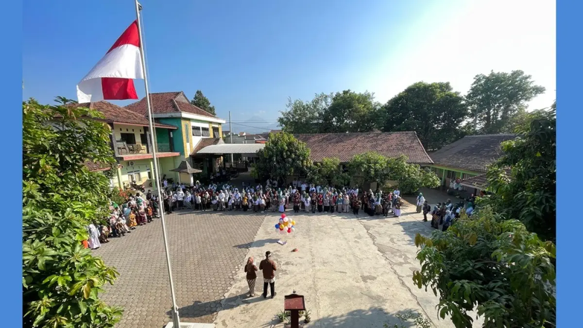 Sebanyak 432 pelajar sekolah dasar (SD) di Kecamatan Dawe, Kabupaten Kudus, mengikuti Festival Tunas Bahasa Ibu (FTBI) tingkat Korwilcam Dawe, Kamis (3/9/2026).