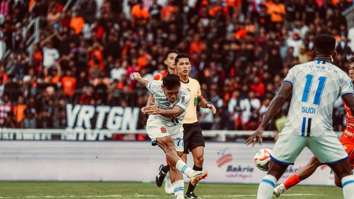 
BATAL: Rizky Hidayat saat berseragram Persijap Jepara. (INSTAGRAM RIZKY HIDAYAT)