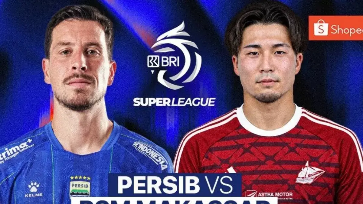 Persib Bandung vs PSM Makassar. (FOTO: VidioCom)