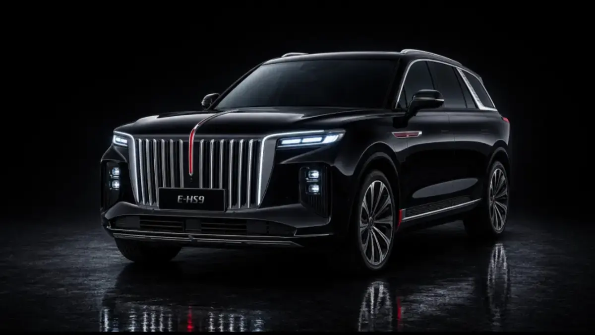 Hongqi E-HS9 mengusung filosofi Taihe Proportions yang memadukan harmoni, keseimbangan, dan estetika Timur dalam desain SUV listrik premium. (Istimewa)

