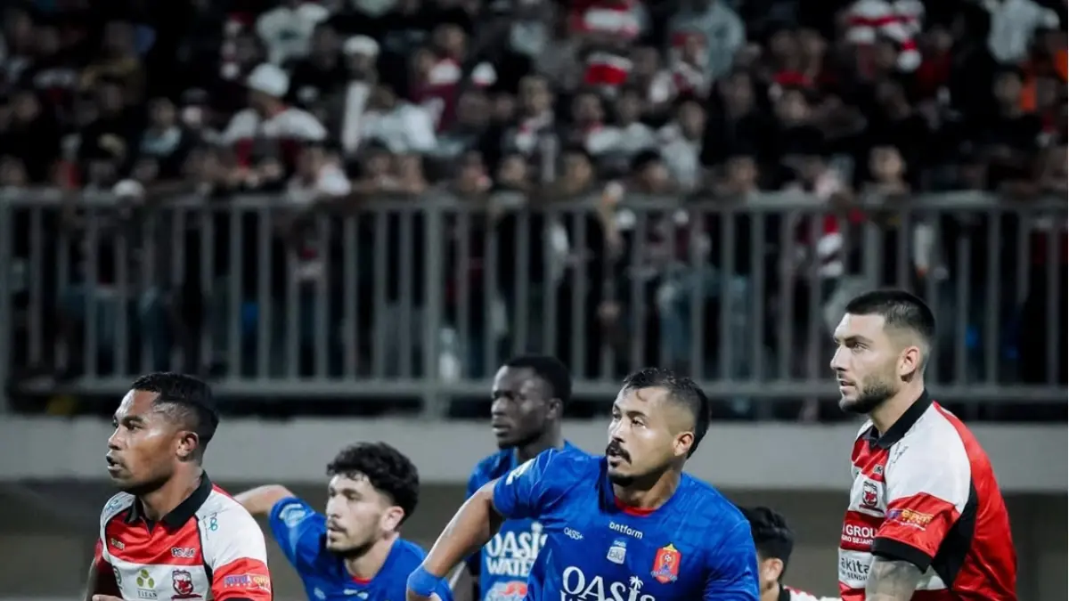Persijap Jepara harus takluk atas tuan rumah Madura United dengan skor 2-0.